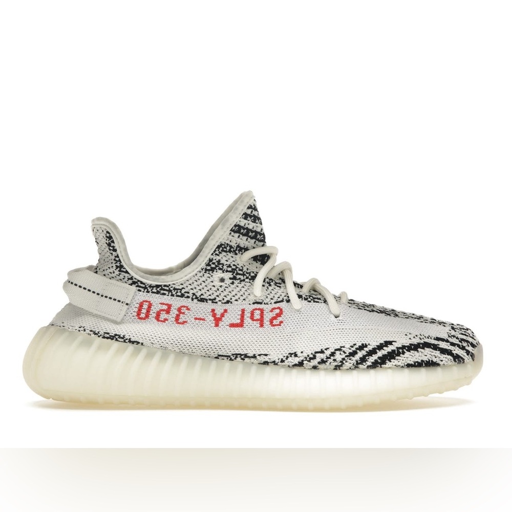 MENS Adidas Yeezy Boost 350 V2 Zebra ✨ WORN ONCE 7.5